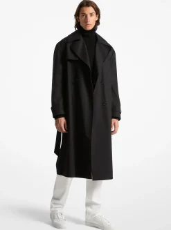 Gabardina em algodão de tamanho grande | Michael Kors [PT]