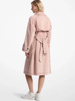 Gabardina em ganga tingida | Michael Kors [PT]