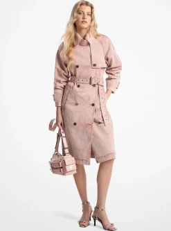 Gabardina em ganga tingida | Michael Kors [PT]