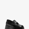 Loafer com plataforma em pele Indy | Michael Kors [PT]