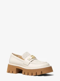 Loafer com plataforma em pele e logótipo exclusivo Mandy | Michael Kors [PT]