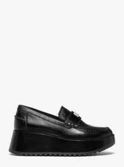 Loafer com plataforma em pele Indy | Michael Kors [PT]