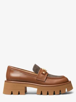 Loafer com plataforma em pele e logótipo exclusivo Mandy | Michael Kors [PT]