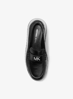 Loafer com plataforma em pele Indy | Michael Kors [PT]