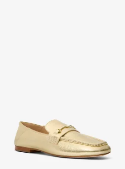 Loafer em pele metalizada Lena | Michael Kors [PT]