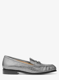 Loafer em pele metalizada estalada Carlson | Michael Kors [PT]