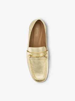 Loafer em pele metalizada Lena | Michael Kors [PT]