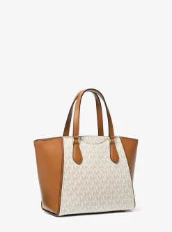 Mala a tiracolo convertível em pele com o logótipo exclusivo Taryn pequena | Michael Kors [PT]