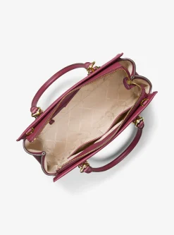Mala de couro saffiano Marilyn grande | Michael Kors [PT]