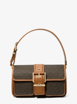 Mala de ombro com logótipo exclusivo Colby pequena | Michael Kors [PT]