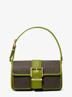 Mala de ombro com logótipo exclusivo Colby pequena | Michael Kors [PT]