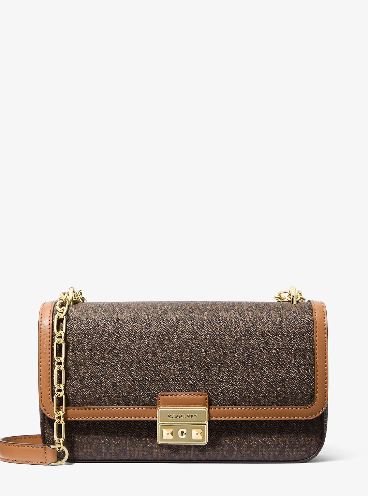 Mala de ombro com logótipo exclusivo Tribeca grande | Michael Kors [PT]
