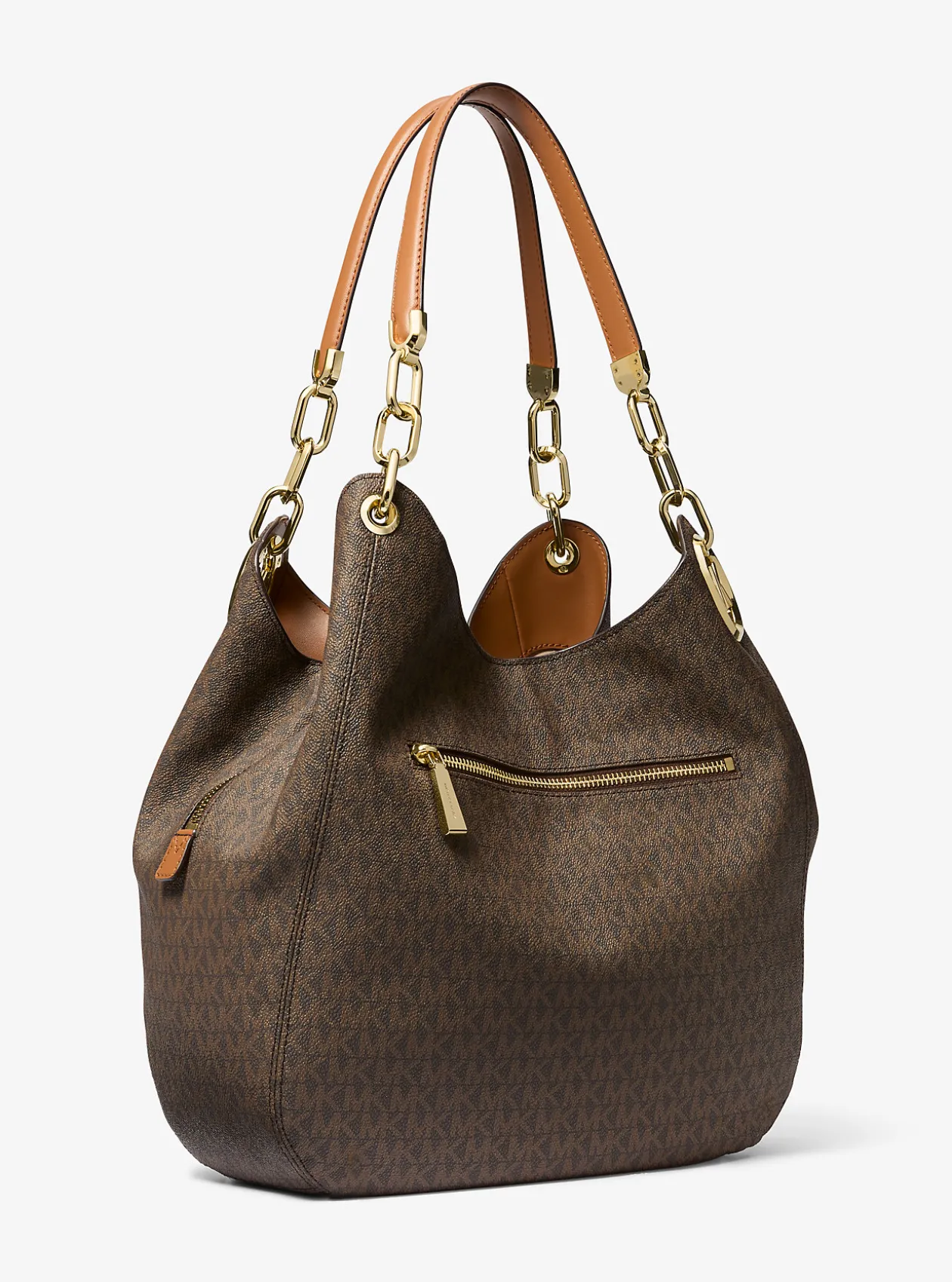 Mala de ombro com logótipo Lillie grande | Michael Kors [PT]
