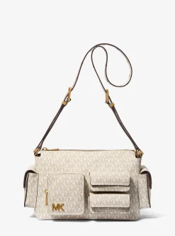 Mala de ombro com logótipo exclusivo Dakota média | Michael Kors [PT]