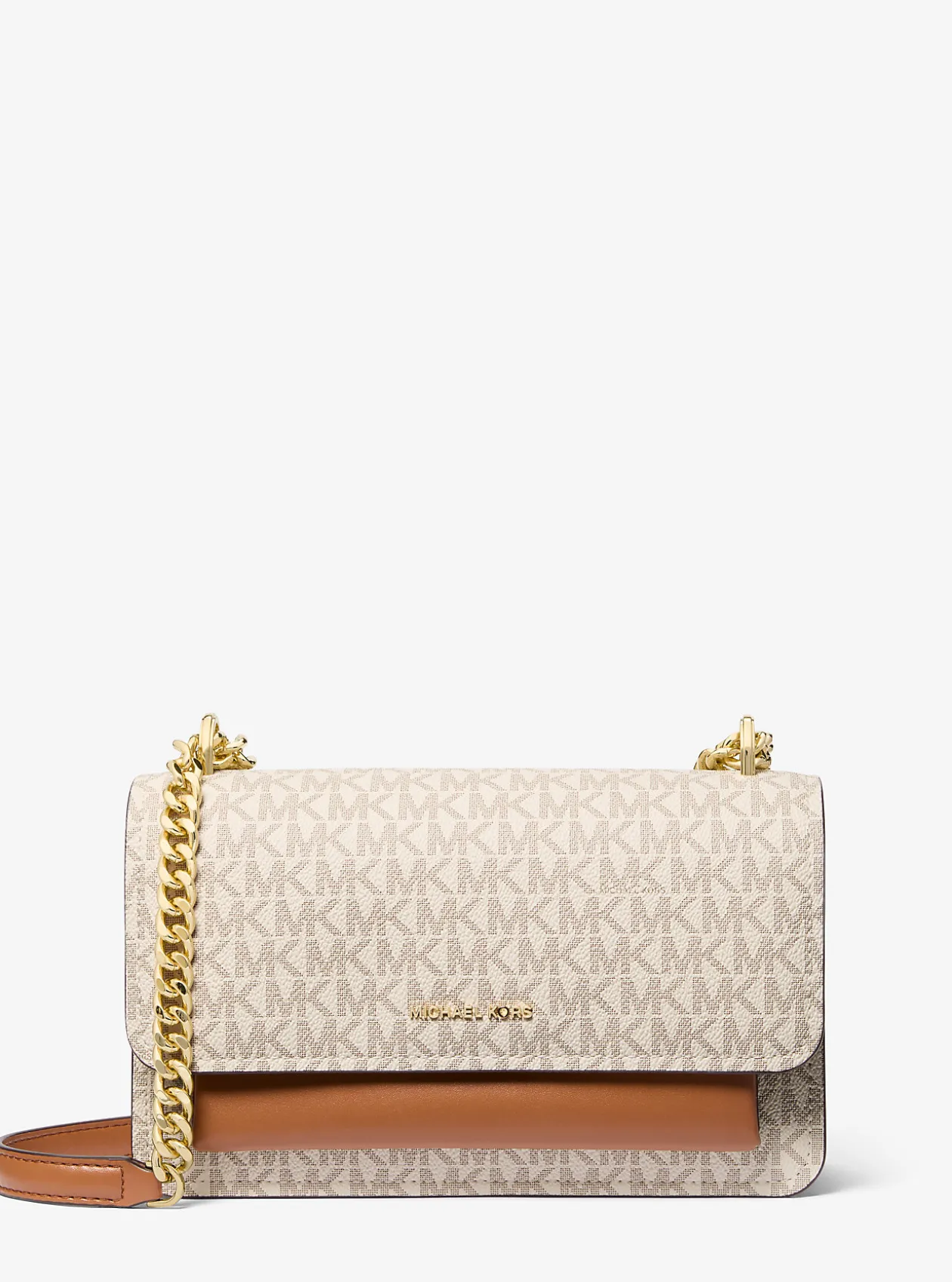 Mala de ombro com logótipo exclusivo Claire grande | Michael Kors [PT]