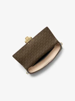 Mala de ombro convertível com logótipo exclusivo Addie média | Michael Kors [PT]