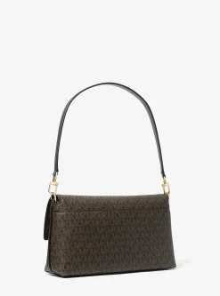 Mala de ombro convertível com logótipo exclusivo Addie média | Michael Kors [PT]