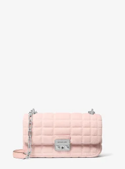 Mala de ombro em ganga acolchoada Tribeca pequena | Michael Kors [PT]