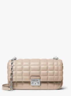 Mala de ombro em pele acolchoada Tribeca grande | Michael Kors [PT]