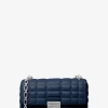 Mala de ombro em pele acolchoada Tribeca pequena | Michael Kors [PT]