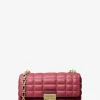 Mala de ombro em pele acolchoada Tribeca pequena | Michael Kors [PT]