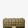 Mala de ombro em pele acolchoada Tribeca grande | Michael Kors [PT]
