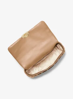 Mala de ombro em pele acolchoada Tribeca grande | Michael Kors [PT]