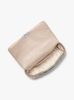 Mala de ombro em pele acolchoada Tribeca grande | Michael Kors [PT]