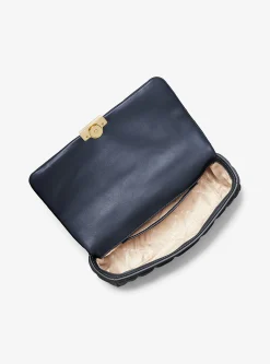 Mala de ombro em pele acolchoada Tribeca grande | Michael Kors [PT]