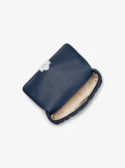 Mala de ombro em pele acolchoada Tribeca pequena | Michael Kors [PT]