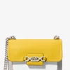 Mala de ombro em pele com bloco de cores Heather grande | Michael Kors [PT]