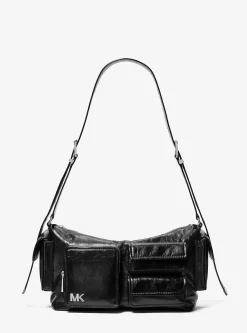 Mala de ombro em pele granulada Dakota grande | Michael Kors [PT]