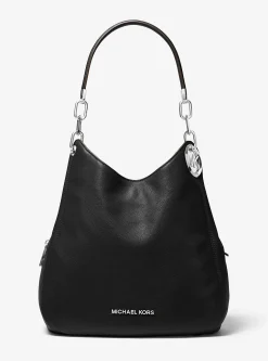 Mala de ombro em pele granulada Lillie grande | Michael Kors [PT]