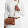 Mala de ombro em pele granulada convertível Claire grande | Michael Kors [PT]