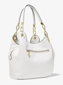 Mala de ombro em pele granulada Lillie grande | Michael Kors [PT]