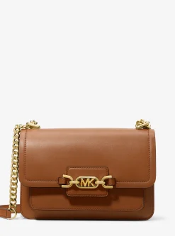 Mala de ombro em pele Heather grande | Michael Kors [PT]