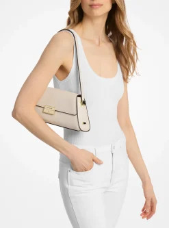 Mala de ombro em pele Ludlow média | Michael Kors [PT]