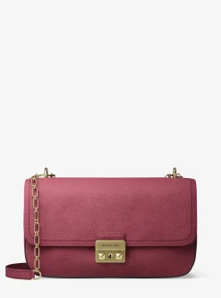 Mala de ombro em pele nobuck Tribeca grande | Michael Kors [PT]
