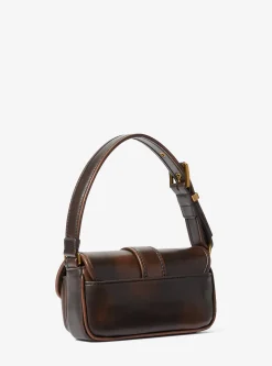 Mala de ombro em pele polida Colby extrapequena | Michael Kors [PT]