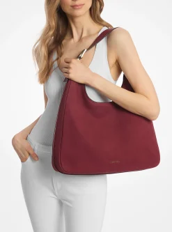 Mala de ombro hobo em nobuck Nolita grande | Michael Kors [PT]