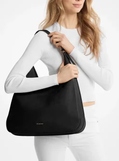 Mala de ombro hobo em nobuck Nolita grande | Michael Kors [PT]