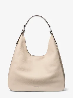Mala de ombro hobo em pele granulada Nolita grande | Michael Kors [PT]