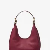 Mala de ombro hobo em pele granulada Nolita pequena | Michael Kors [PT]