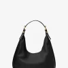 Mala de ombro hobo em pele granulada Nolita pequena | Michael Kors [PT]