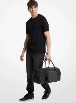 Mala de viagem com logótipo exclusivo estampado e nylon Tanner | Michael Kors [PT]
