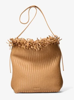 Mala hobo em pele tecida à mão Kiera | Michael Kors [PT]