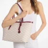 Mala tote com bolso e logótipo em jacquard Quinn grande | Michael Kors [PT]