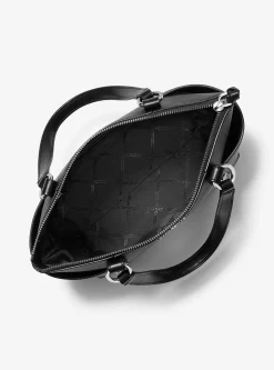 Mala tote com fecho de correr superior em couro saffiano Sullivan pequena | Michael Kors [PT]