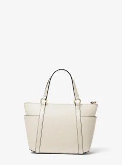 Mala tote com fecho de correr superior em couro saffiano Sullivan pequena | Michael Kors [PT]