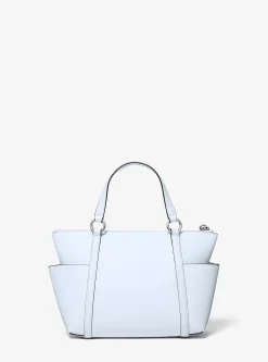 Mala tote com fecho de correr superior em couro saffiano Sullivan pequena | Michael Kors [PT]